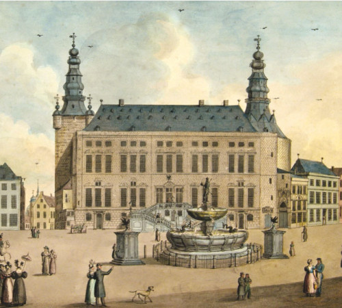 Johann Peter Scheuren: Das barocke Rathaus im 18. Jahrhundert